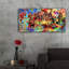 Hokku Designs «Brawl 1» par Murray Henderson, art mural acrylique sur verre, ACR-37577-391455024