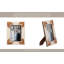 Decorative Photo Frame Contemporary Rustic Resin Brown and White Cascading Design Picture Frame-121487874