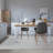 Two Tone Fringed Area Rug-115616332