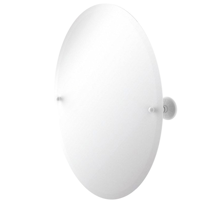 Marchmont Metal Wall Mirror, Matte White