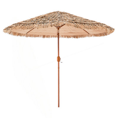 Parasol de patio en chaume 9 pi Tiki Umbrella