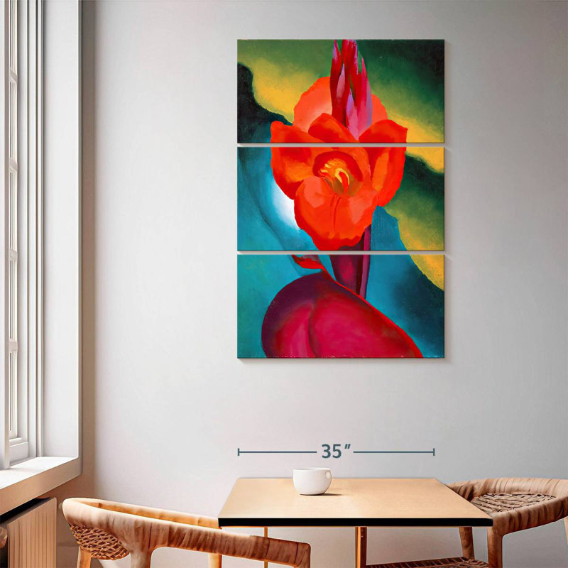Harnek Red Canna 1919, H 65 po x l 42 po