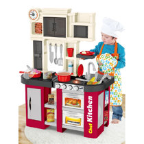 Kayannuo Christmas Clearance New Red Mini Kitchen Pretend Play Cooking Set  Cabinet Stove Girls Toy Gift Christmas Gifts 