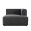 Lawndale RAF Chaise PC-Saxon Charcoal