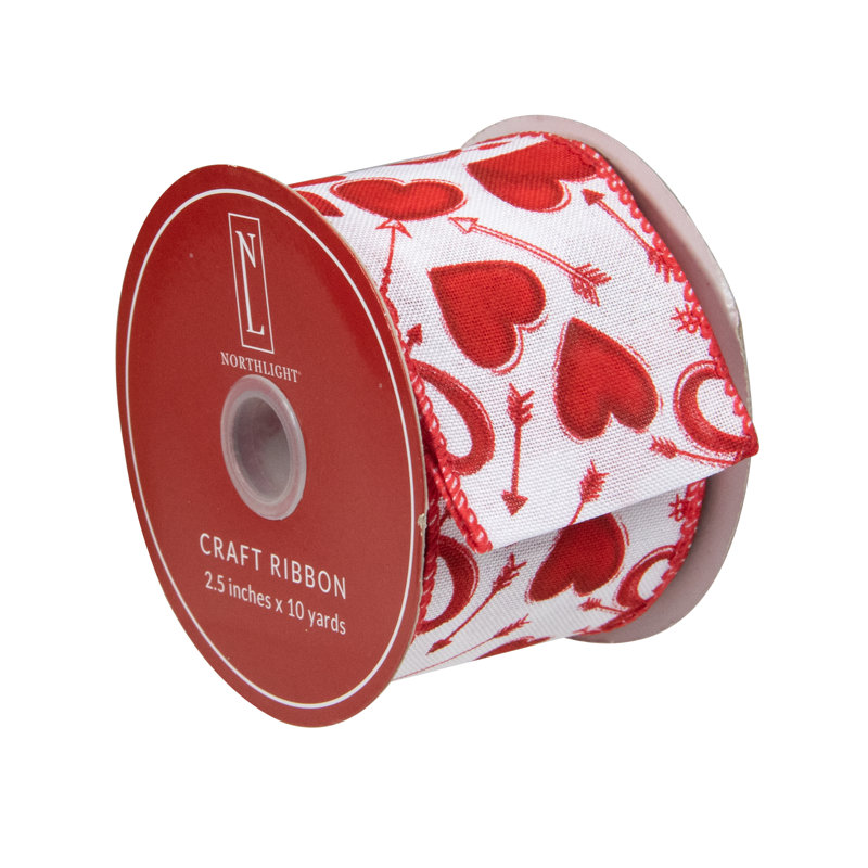 2.5'' Abstract Fabric Ribbon