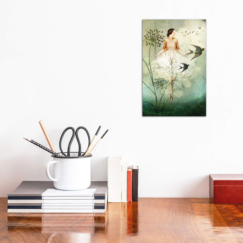 «Flyby» par Catrin Welz-Stein, reproduction, Toile tendue, H 12 po x l 8 po x P 0,75 po