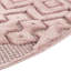 Tapis intérieur / extérieur rose Griffie-1400605566