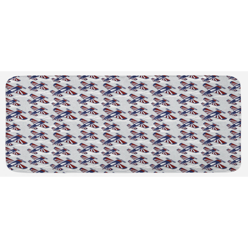 Tapis de cuisine avion