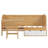 Multi-functional Bed with Study Desk and Matching Stool-776566174