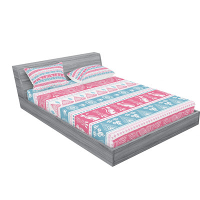 Microfiber Ikat Sheet Set