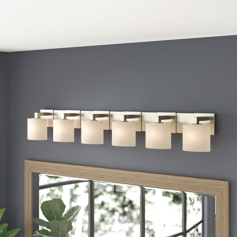Casson 6 - Light Vanity Light, Brushed Nickel, Oval
