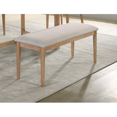 Banc rembourré