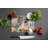 Decorating Easter Anatolian Shepherd Dog Glass Cutting Board