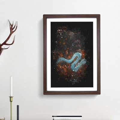 Road in Bregaglia Switzerland - Picture Frame Graphic Art Print