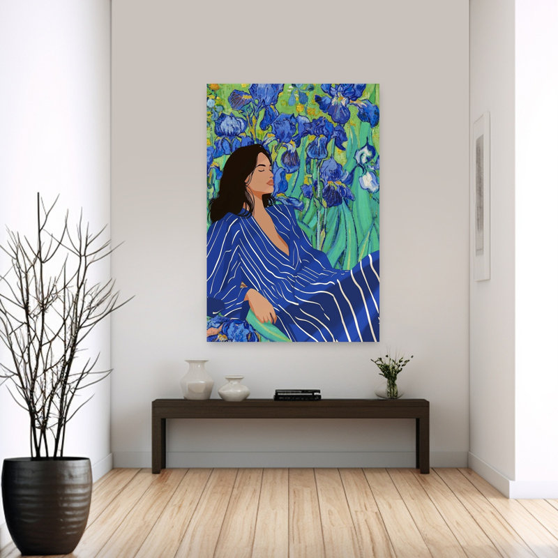 Art contemporain, art contemporain abstrait, H 60 po x l 40 po