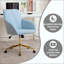 Fauteuil de bureau réglable, chambre à coucher à domicile, fauteuil pivotant ergonomique, siège à dossier, confortable pour les longues séances-123841989-123842035-123842040
