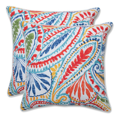  Outdoor Square Pillow Cover & Insert