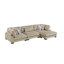 Canapé modulaire 3 pièces avec méridienne Conners-33876770