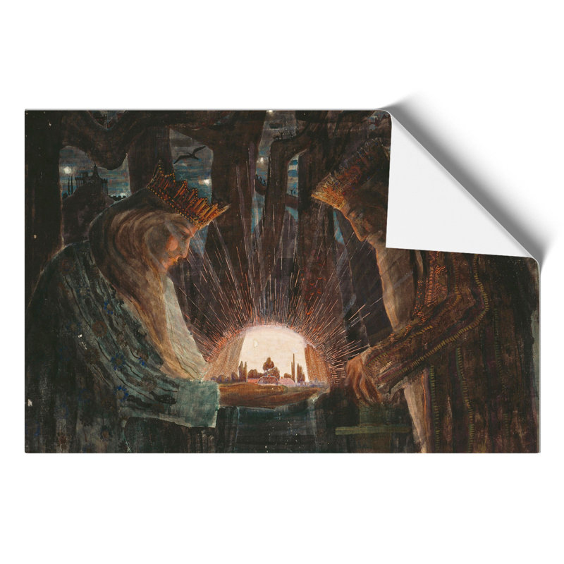 Fairy Tale of Kings 1 Piece Painting, 30cm H x 42cm W x 0.1cm D