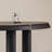 Black Oval Solid Wood Desks-108511067