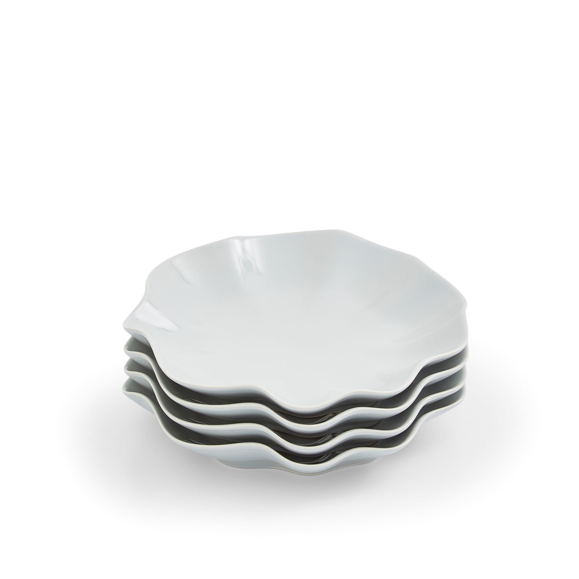 Portmeirion Sophie Conran Salad Plate 8.5" Floret, Gray