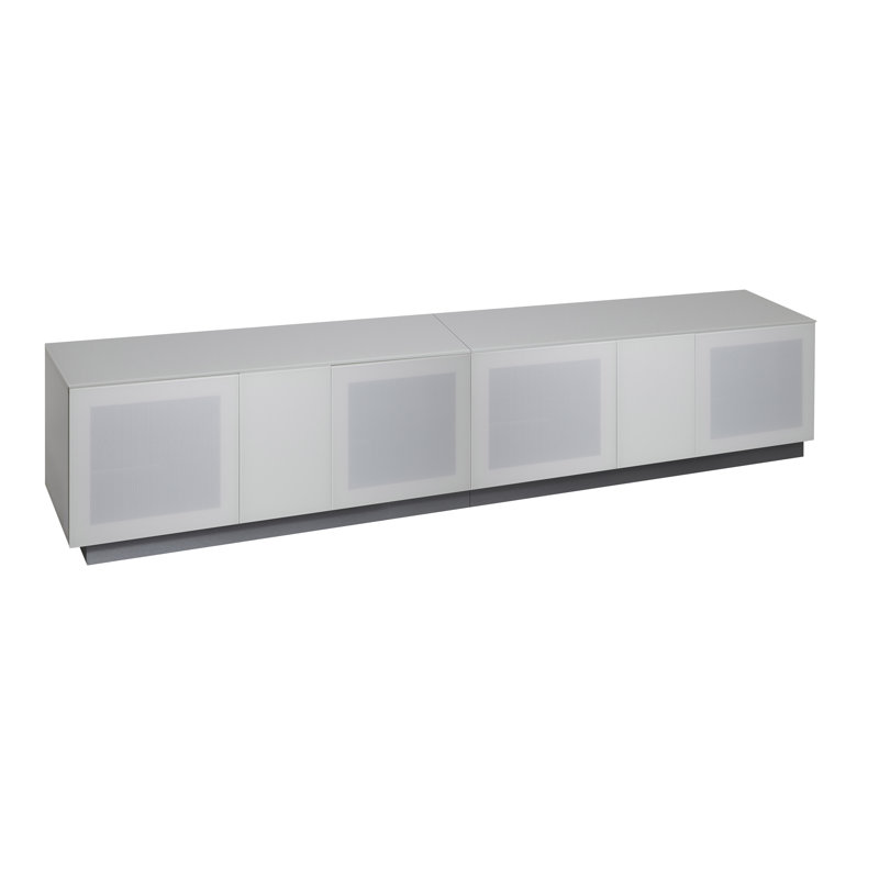 Berke Unfinished TV Stand for TVs up to 88", White