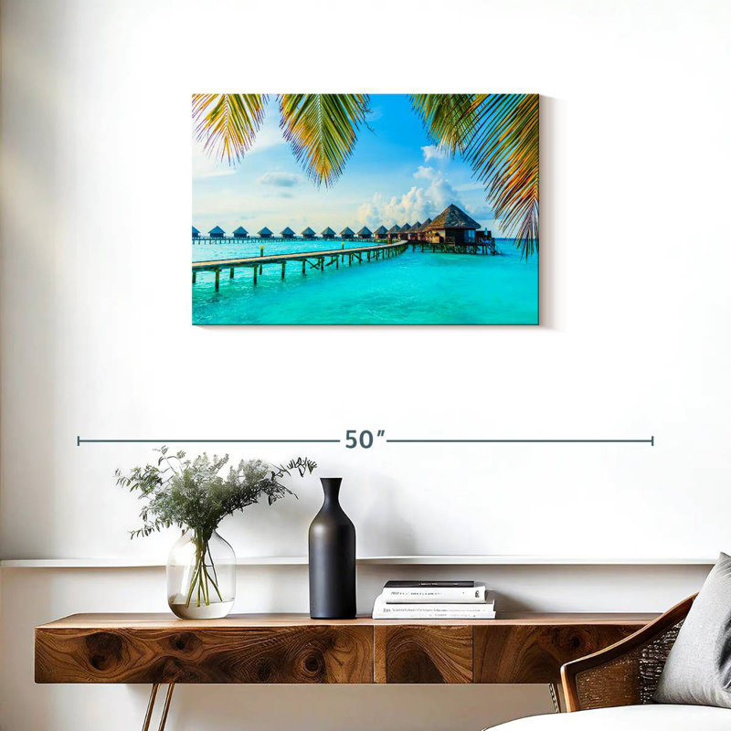 Maldives Holiday Resort, 20" H x 30" W