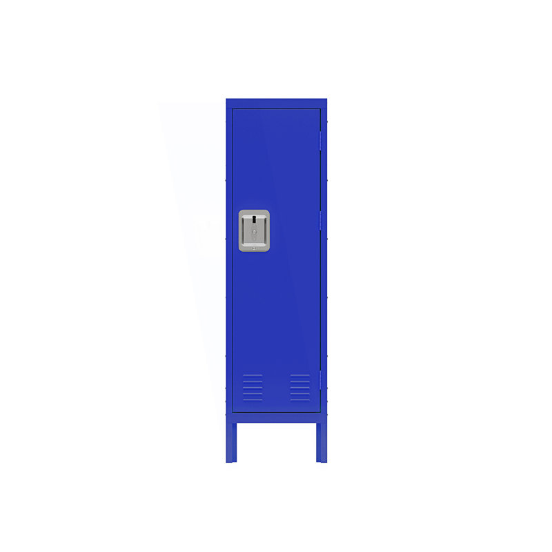 Armoire de rangement moderne 1 porte, Bleu