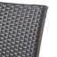 Paire d'extérieur moderne gris - fer, tabourets de bar 2-528848405
