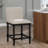 Tamami 26" High Modern Farmhouse Turned Leg Beaded Counter Stool-99277277-99277278-99277279