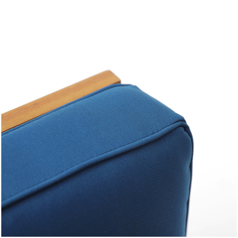 PERLA ARMLESS CHAIR, Blue
