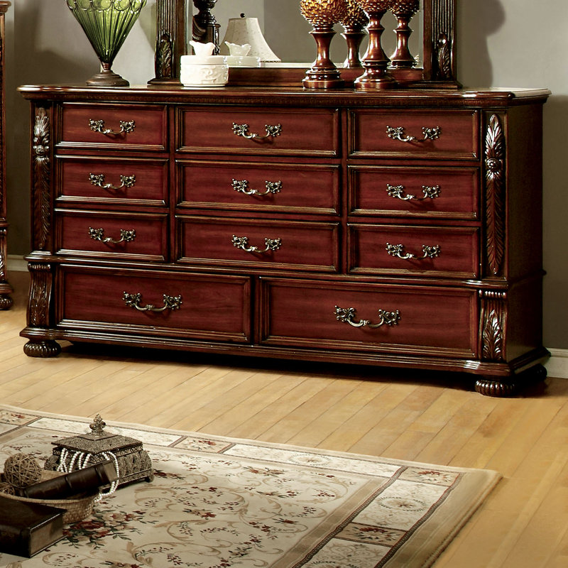 Commode 11 tiroirs avec miroir Bette