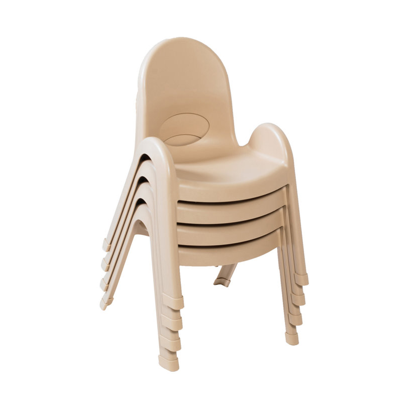Chaise pour enfant Value Stack, Bleu, 4, 7"