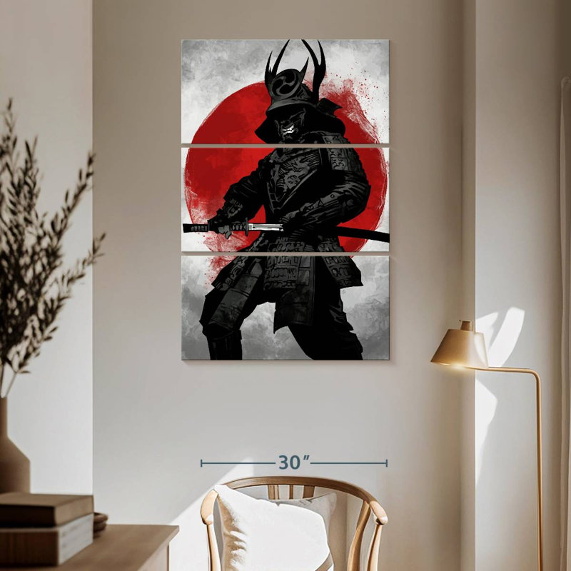 Leisha Samurai II, 65" H x 42" W