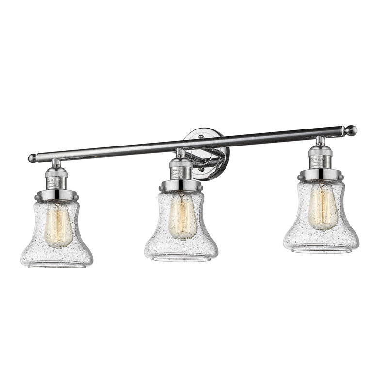 Edda 3 - Light Dimmable Vanity Light, Polished Chrome, Seedy