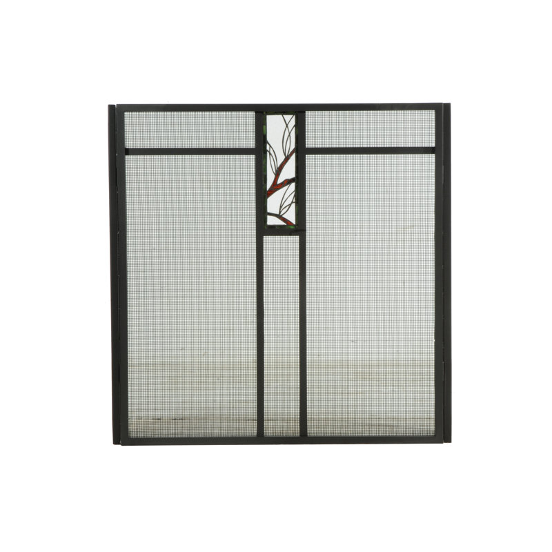 Branch 3 Panel Fireplace Screen