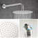Complete Shower System All-In-One Kit with Rough in-Valve