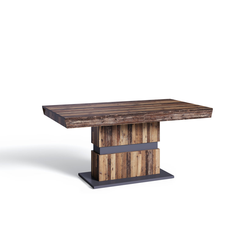 Fauve Dining Table, 75cm H x 160cm W x 85cm D, Light Brown