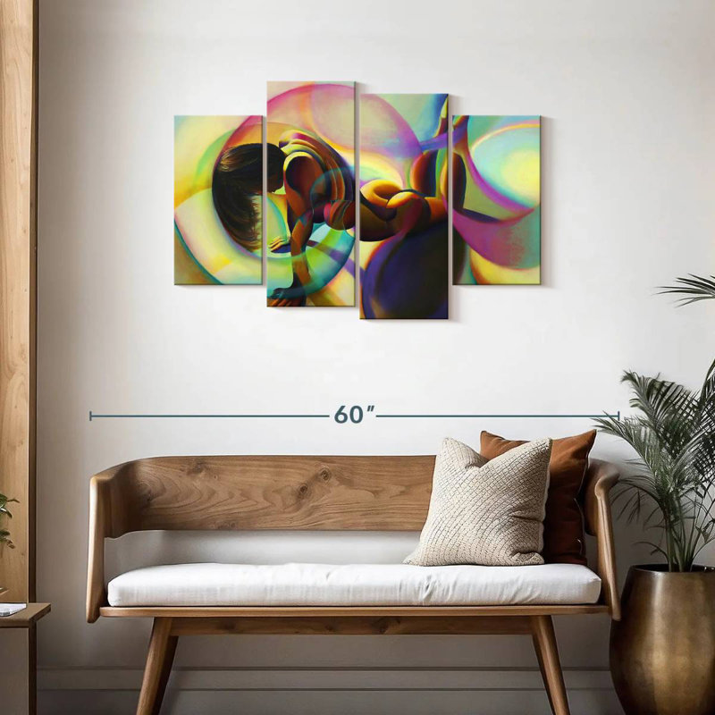 Leisha Roundism I, 27" H x 43" W