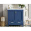 Meuble-lavabo de 30 po avec lavabo simple, meuble-lavabo sous comptoir, armoire de rangement avec 2 portes et tiroir-111123979