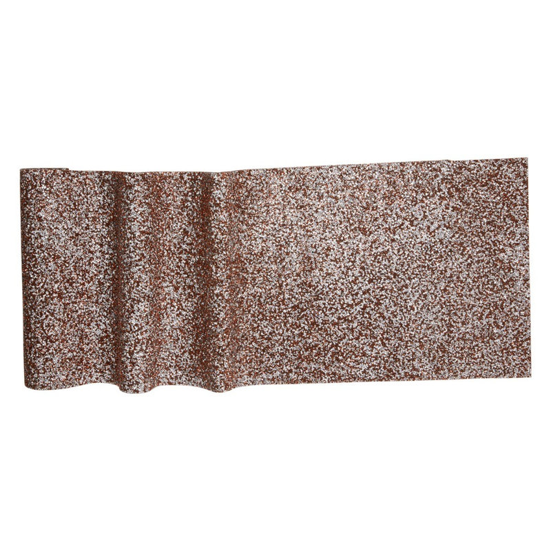 Sparkles Home Luminous Table Runner | Rhinestones | Non-Slip Backing | Multiple Sizes Available, 90" x 13", Aqua