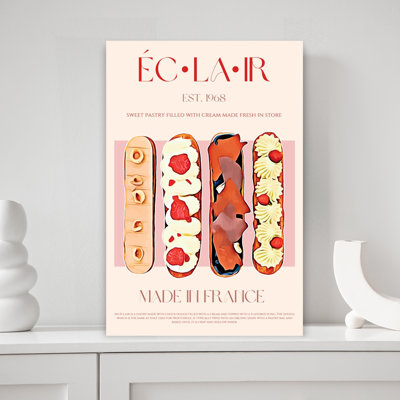 French AClair Selection Retro Architecture Wall Art