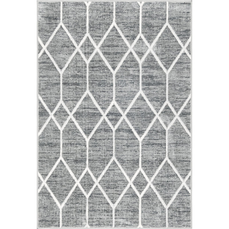 Patrie Geometric Indoor Rug, Rectangle 4'1" x 6'1"