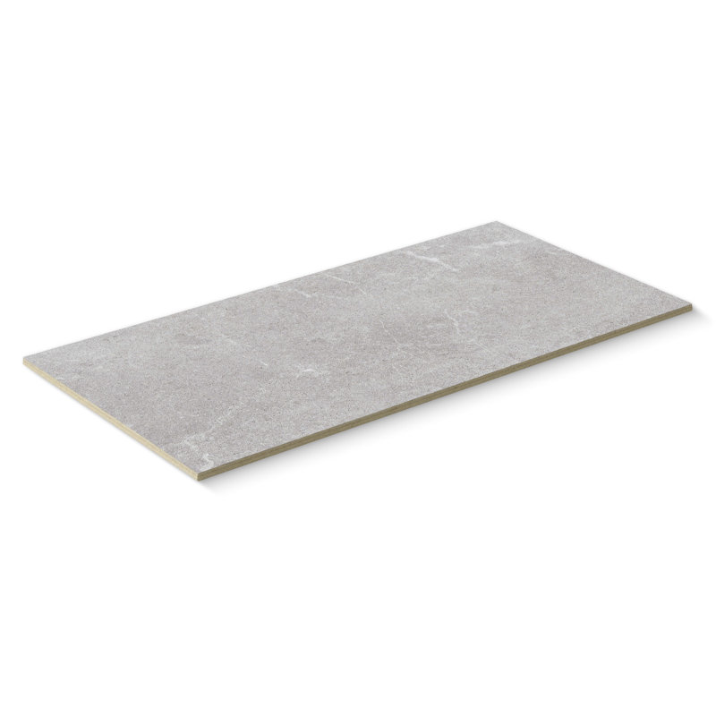 Newstone Matte 12x24 Porcelain Floor & Wall Tile (13.56 Sq. Ft./Case), Silver