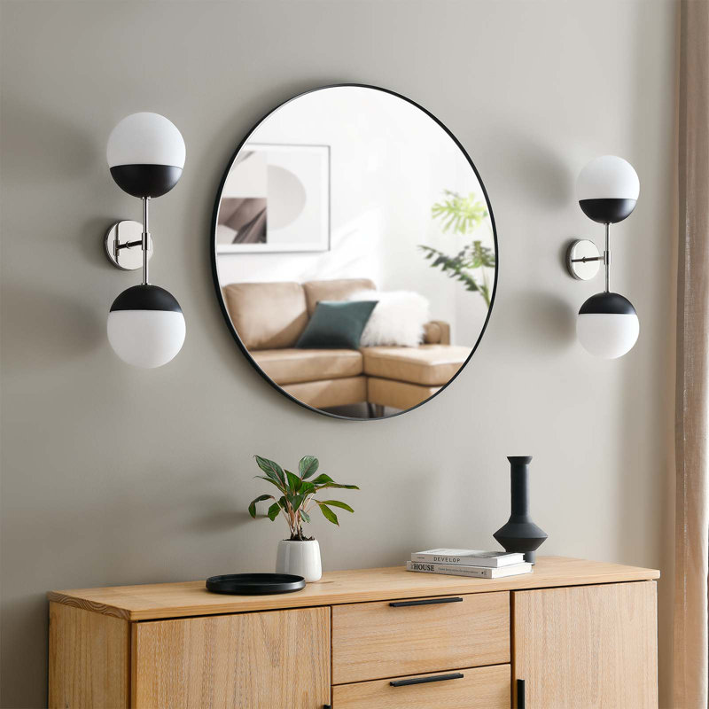 Applique murale 2 lumières Stellar par Modway, Nickel poli