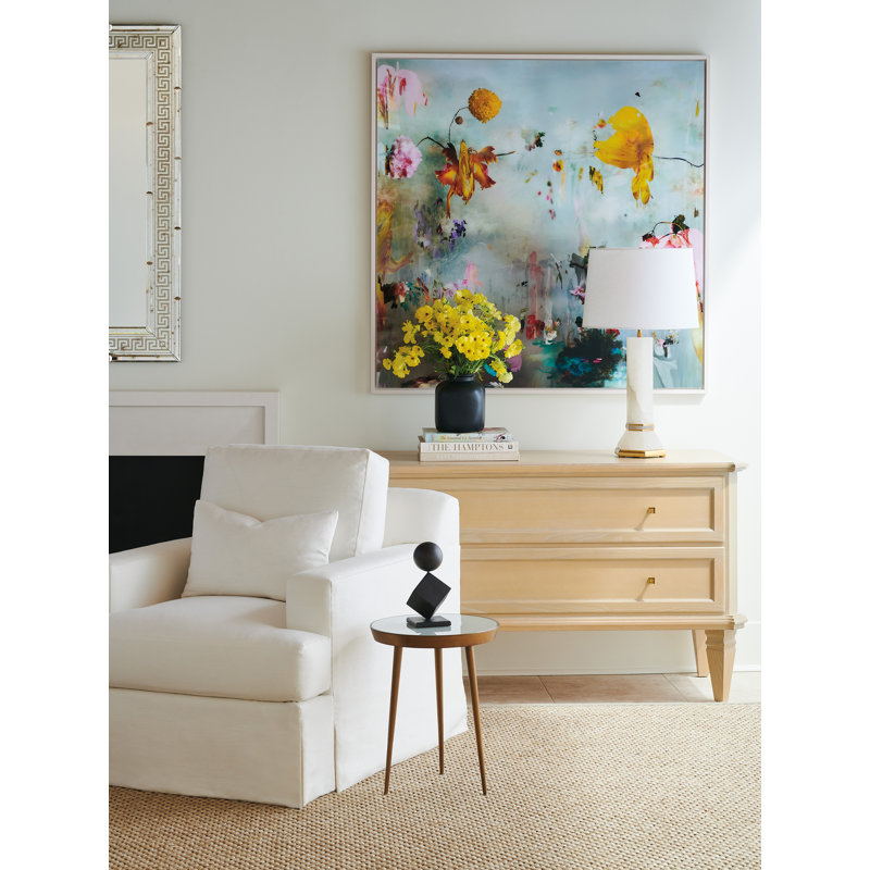 Glass End Table