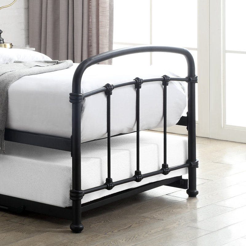 Corrado Daybed with Trundle, Black