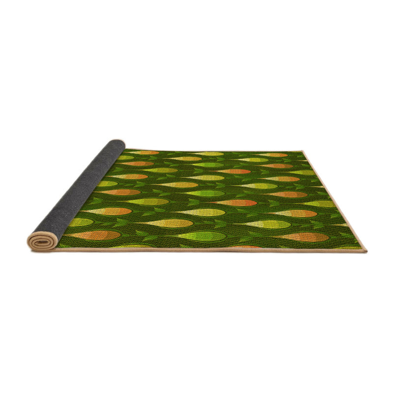 Performance Wool Paisley Indoor Rug, Round 7'