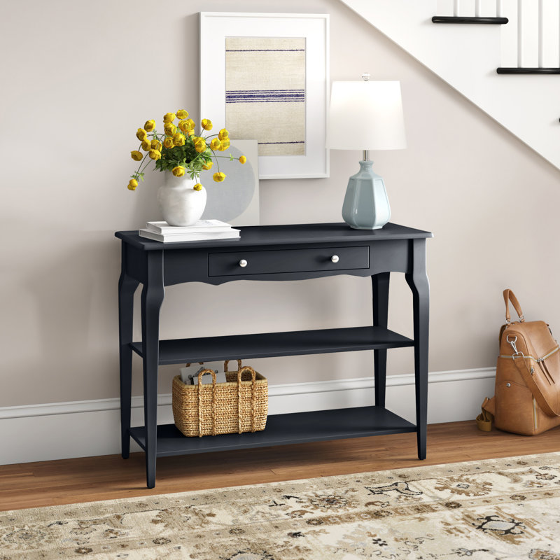 Shawnee 40'' Console Table, Vulcan Black
