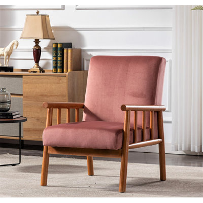 Gerame Velvet Armchair